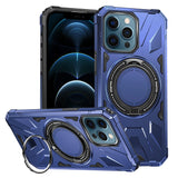 MagSafe Magnetic Shockproof Phone Case with Ring Holder, For iPhone 12/12 Pro, For iPhone 12 Pro Max, For iPhone 11