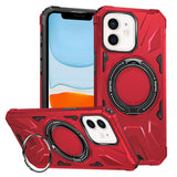 MagSafe Magnetic Shockproof Phone Case with Ring Holder, For iPhone 12/12 Pro, For iPhone 12 Pro Max, For iPhone 11