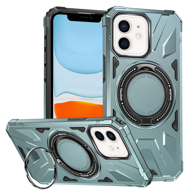 MagSafe Magnetic Shockproof Phone Case with Ring Holder, For iPhone 12/12 Pro, For iPhone 12 Pro Max, For iPhone 11