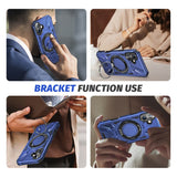 MagSafe Magnetic Shockproof Phone Case with Ring Holder, For iPhone 16 Plus, For iPhone 16, For iPhone 15 Pro Max, For iPhone 15 Pro, For iPhone 15 Plus, For iPhone 15