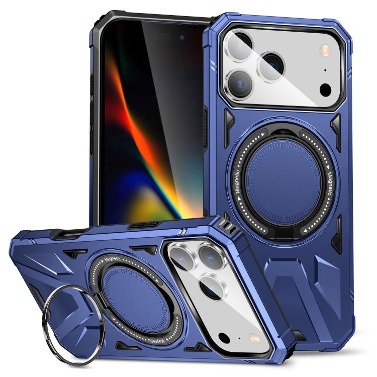 MagSafe Magnetic Shockproof Phone Case with Ring Holder, For iPhone 18 Pro / 17 Pro, For iPhone 18 Pro Max / 17 Pro Max, For iPhone 17, For iPhone Air, For iPhone 16 Pro Max, For iPhone 16 Pro