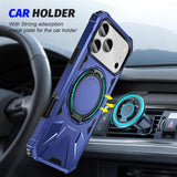 MagSafe Magnetic Shockproof Phone Case with Ring Holder, For iPhone 18 Pro / 17 Pro, For iPhone 18 Pro Max / 17 Pro Max, For iPhone 17, For iPhone Air, For iPhone 16 Pro Max, For iPhone 16 Pro