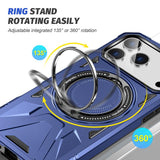 MagSafe Magnetic Shockproof Phone Case with Ring Holder, For iPhone 18 Pro / 17 Pro, For iPhone 18 Pro Max / 17 Pro Max, For iPhone 17, For iPhone Air, For iPhone 16 Pro Max, For iPhone 16 Pro