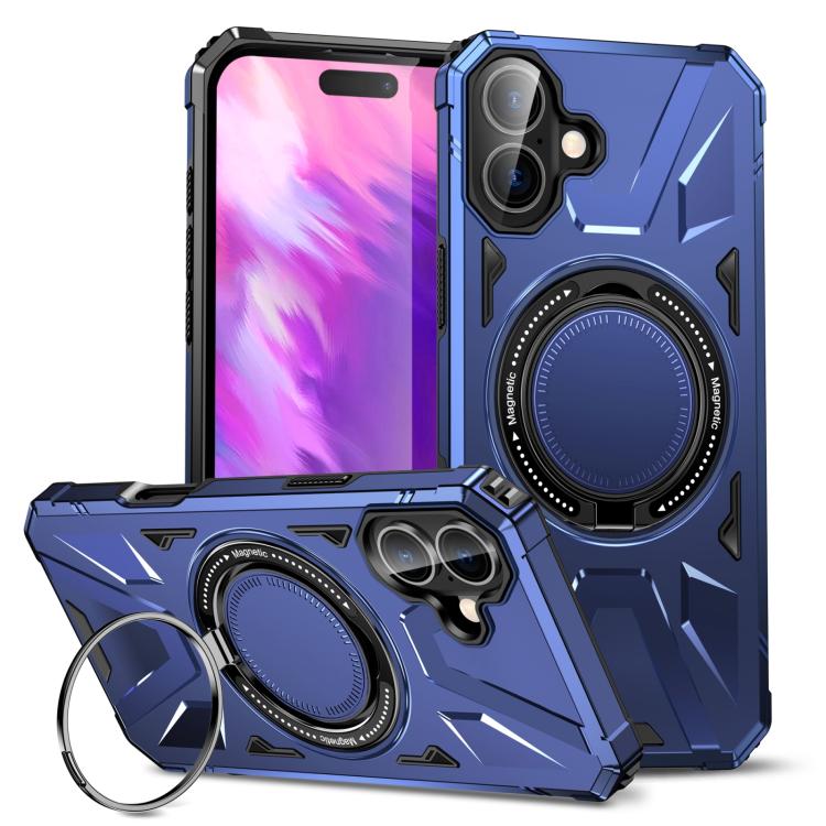 MagSafe Magnetic Shockproof Phone Case with Ring Holder, For iPhone 18 Pro / 17 Pro, For iPhone 18 Pro Max / 17 Pro Max, For iPhone 17, For iPhone Air, For iPhone 16 Pro Max, For iPhone 16 Pro
