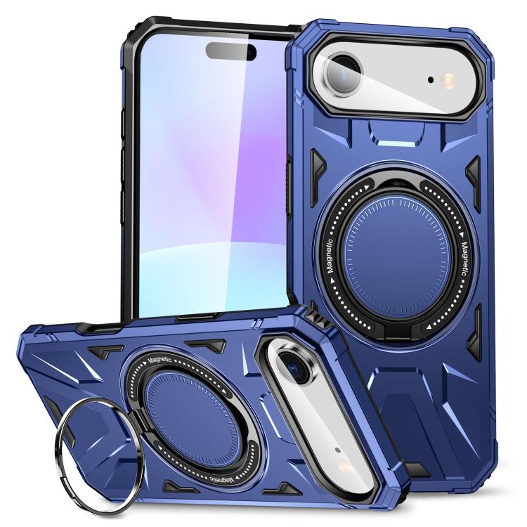 MagSafe Magnetic Shockproof Phone Case with Ring Holder, For iPhone 17 Pro Max, For iPhone 17 Pro, For iPhone 17, For iPhone Air, For iPhone 16 Pro Max, For iPhone 16 Pro
