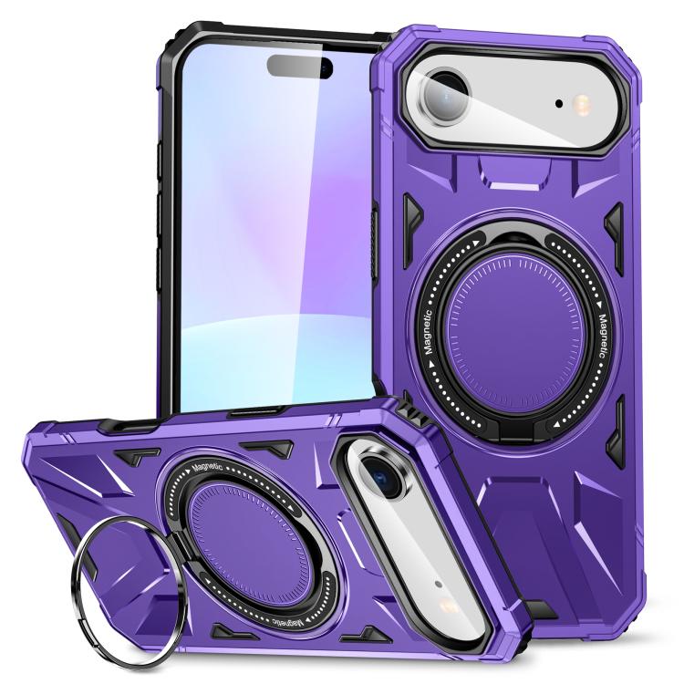MagSafe Magnetic Shockproof Phone Case with Ring Holder, For iPhone 17 Pro Max, For iPhone 17 Pro, For iPhone 17, For iPhone Air, For iPhone 16 Pro Max, For iPhone 16 Pro
