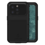 LOVE MEI Metal Shockproof Life Waterproof Dustproof Phone Case, For iPhone 17 Pro Max, For iPhone 17 Pro, For iPhone 17, For iPhone 16 Pro Max, For iPhone 16 Pro, For iPhone 16, For iPhone 15 Pro Max, For iPhone 15 Pro