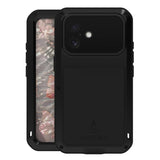 LOVE MEI Metal Shockproof Life Waterproof Dustproof Phone Case, For iPhone 17 Pro Max, For iPhone 17 Pro, For iPhone 17, For iPhone 16 Pro Max, For iPhone 16 Pro, For iPhone 16, For iPhone 15 Pro Max, For iPhone 15 Pro