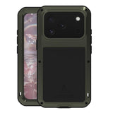 LOVE MEI Metal Shockproof Life Waterproof Dustproof Phone Case, For iPhone 17 Pro Max, For iPhone 17 Pro, For iPhone 17, For iPhone 16 Pro Max, For iPhone 16 Pro, For iPhone 16, For iPhone 15 Pro Max, For iPhone 15 Pro