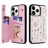 Printed Double Buckle RFID Anti-theft Phone Case, For iPhone 11, For iPhone 11 Pro, For iPhone XS / X, For iPhone XR, For iPhone XS Max, For iPhone 8 Plus / 7 Plus