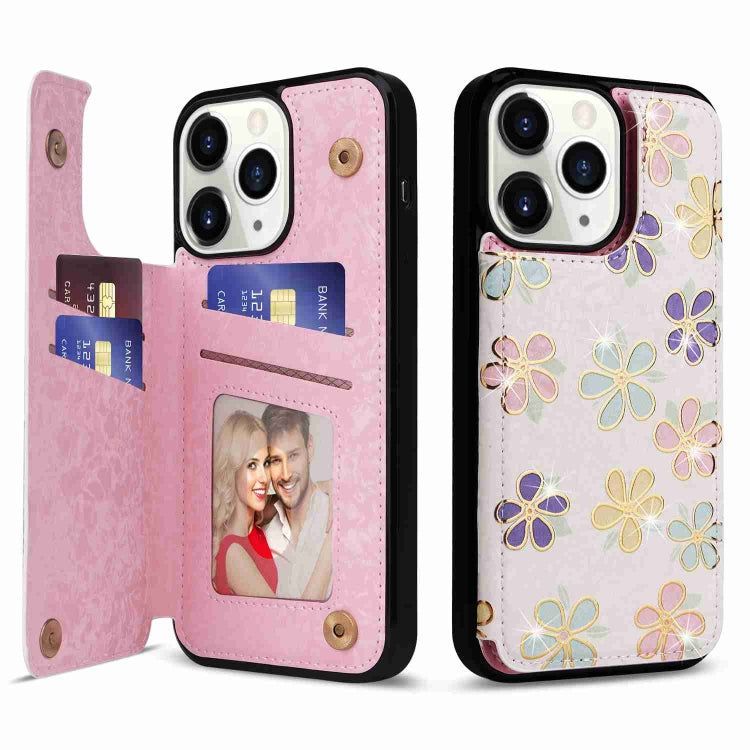 Printed Double Buckle RFID Anti-theft Phone Case, For iPhone 11, For iPhone 11 Pro, For iPhone XS / X, For iPhone XR, For iPhone XS Max, For iPhone 8 Plus / 7 Plus