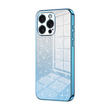 Gradient Glitter Powder Electroplated Phone Case, For iPhone 16 Pro, For iPhone 16 Plus, For iPhone 16, For iPhone 15 Pro Max, For iPhone 15 Pro, For iPhone 15 Plus