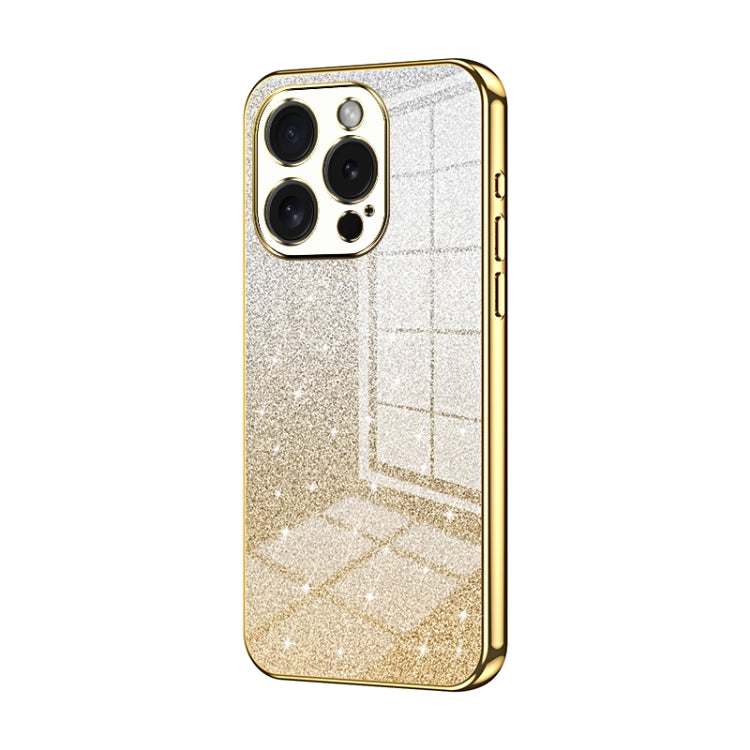 Gradient Glitter Powder Electroplated Phone Case, For iPhone 16 Pro, For iPhone 16 Plus, For iPhone 16, For iPhone 15 Pro Max, For iPhone 15 Pro, For iPhone 15 Plus