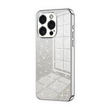 Gradient Glitter Powder Electroplated Phone Case, For iPhone 16 Pro, For iPhone 16 Plus, For iPhone 16, For iPhone 15 Pro Max, For iPhone 15 Pro, For iPhone 15 Plus