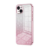Gradient Glitter Powder Electroplated Phone Case, For iPhone 16 Pro, For iPhone 16 Plus, For iPhone 16, For iPhone 15 Pro Max, For iPhone 15 Pro, For iPhone 15 Plus