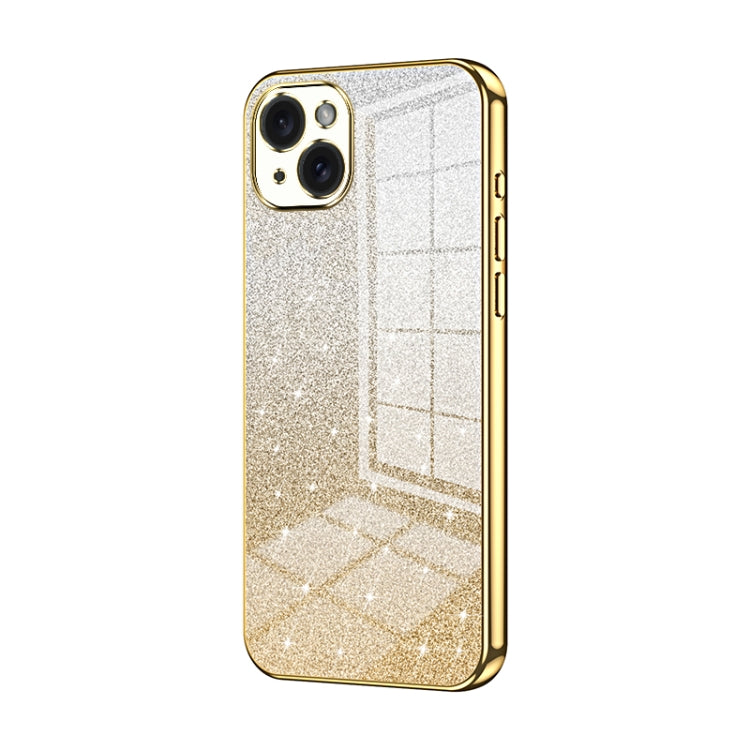 Gradient Glitter Powder Electroplated Phone Case, For iPhone 16 Pro, For iPhone 16 Plus, For iPhone 16, For iPhone 15 Pro Max, For iPhone 15 Pro, For iPhone 15 Plus