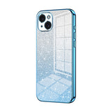 Gradient Glitter Powder Electroplated Phone Case, For iPhone 16 Pro, For iPhone 16 Plus, For iPhone 16, For iPhone 15 Pro Max, For iPhone 15 Pro, For iPhone 15 Plus