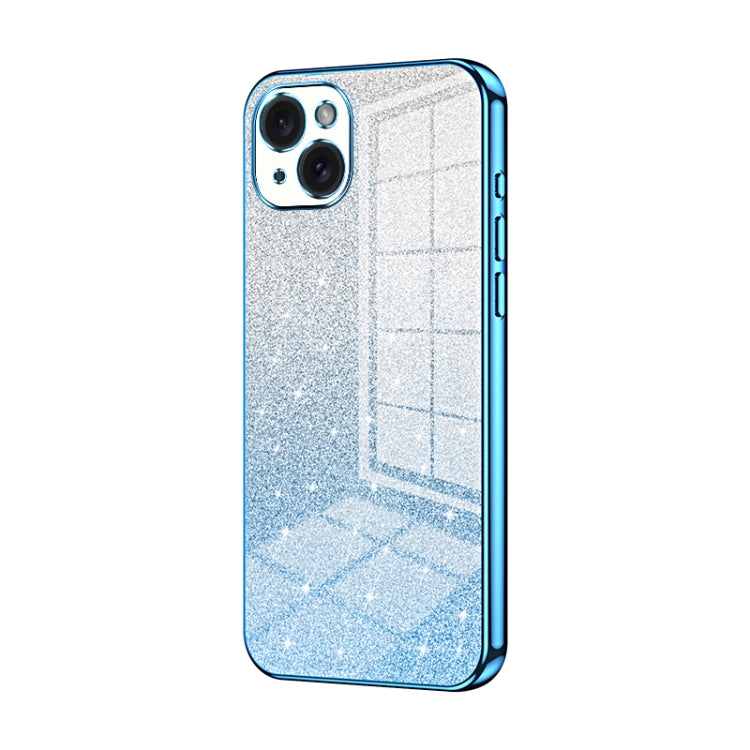 Gradient Glitter Powder Electroplated Phone Case, For iPhone 16 Pro, For iPhone 16 Plus, For iPhone 16, For iPhone 15 Pro Max, For iPhone 15 Pro, For iPhone 15 Plus