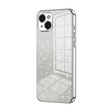 Gradient Glitter Powder Electroplated Phone Case, For iPhone 16 Pro, For iPhone 16 Plus, For iPhone 16, For iPhone 15 Pro Max, For iPhone 15 Pro, For iPhone 15 Plus