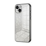 Gradient Glitter Powder Electroplated Phone Case, For iPhone 16 Pro, For iPhone 16 Plus, For iPhone 16, For iPhone 15 Pro Max, For iPhone 15 Pro, For iPhone 15 Plus