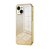 Gradient Glitter Powder Electroplated Phone Case, For iPhone 15, For iPhone 14 Plus, For iPhone 14, For iPhone 14 Pro, For iPhone 14 Pro Max, For iPhone SE 2022 / 2020 / 8 / 7