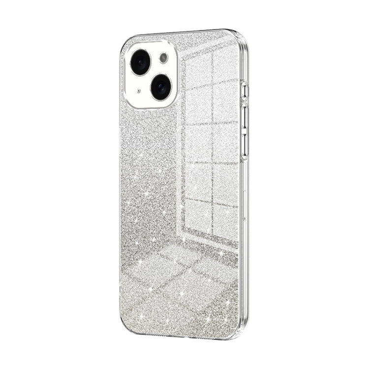 Gradient Glitter Powder Electroplated Phone Case, For iPhone 15, For iPhone 14 Plus, For iPhone 14, For iPhone 14 Pro, For iPhone 14 Pro Max, For iPhone SE 2022 / 2020 / 8 / 7