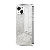 Gradient Glitter Powder Electroplated Phone Case, For iPhone 15, For iPhone 14 Plus, For iPhone 14, For iPhone 14 Pro, For iPhone 14 Pro Max, For iPhone SE 2022 / 2020 / 8 / 7