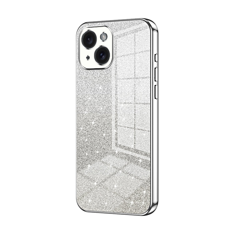 Gradient Glitter Powder Electroplated Phone Case, For iPhone 15, For iPhone 14 Plus, For iPhone 14, For iPhone 14 Pro, For iPhone 14 Pro Max, For iPhone SE 2022 / 2020 / 8 / 7