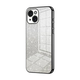 Gradient Glitter Powder Electroplated Phone Case, For iPhone 15, For iPhone 14 Plus, For iPhone 14, For iPhone 14 Pro, For iPhone 14 Pro Max, For iPhone SE 2022 / 2020 / 8 / 7