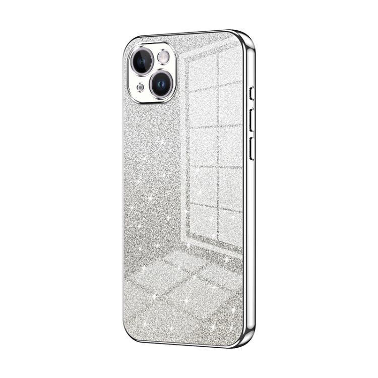 Gradient Glitter Powder Electroplated Phone Case, For iPhone 15, For iPhone 14 Plus, For iPhone 14, For iPhone 14 Pro, For iPhone 14 Pro Max, For iPhone SE 2022 / 2020 / 8 / 7