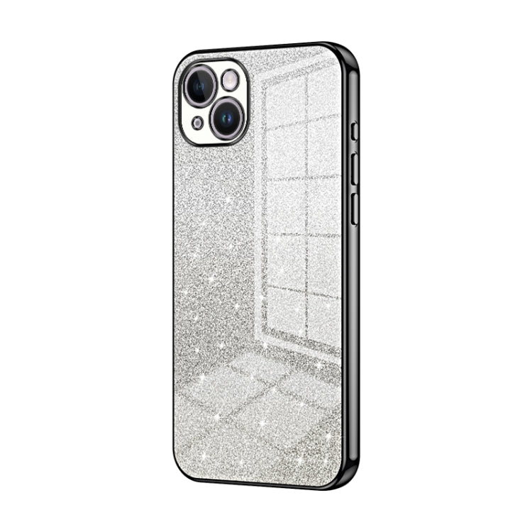 Gradient Glitter Powder Electroplated Phone Case, For iPhone 15, For iPhone 14 Plus, For iPhone 14, For iPhone 14 Pro, For iPhone 14 Pro Max, For iPhone SE 2022 / 2020 / 8 / 7