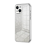 Gradient Glitter Powder Electroplated Phone Case, For iPhone 15, For iPhone 14 Plus, For iPhone 14, For iPhone 14 Pro, For iPhone 14 Pro Max, For iPhone SE 2022 / 2020 / 8 / 7