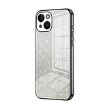 Gradient Glitter Powder Electroplated Phone Case, For iPhone 15, For iPhone 14 Plus, For iPhone 14, For iPhone 14 Pro, For iPhone 14 Pro Max, For iPhone SE 2022 / 2020 / 8 / 7