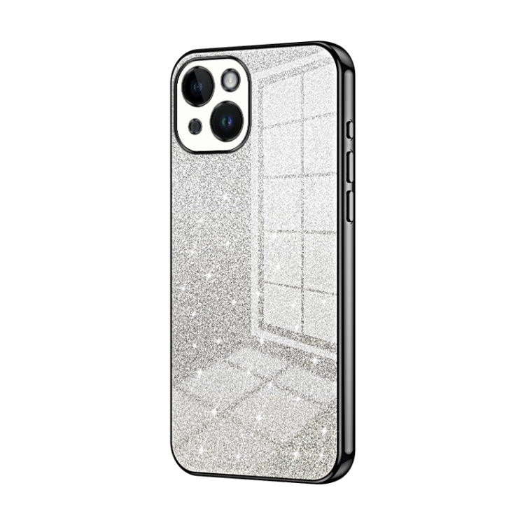Gradient Glitter Powder Electroplated Phone Case, For iPhone 15, For iPhone 14 Plus, For iPhone 14, For iPhone 14 Pro, For iPhone 14 Pro Max, For iPhone SE 2022 / 2020 / 8 / 7