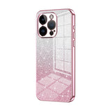Gradient Glitter Powder Electroplated Phone Case, For iPhone 15, For iPhone 14 Plus, For iPhone 14, For iPhone 14 Pro, For iPhone 14 Pro Max, For iPhone SE 2022 / 2020 / 8 / 7