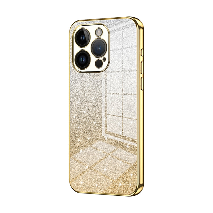 Gradient Glitter Powder Electroplated Phone Case, For iPhone 15, For iPhone 14 Plus, For iPhone 14, For iPhone 14 Pro, For iPhone 14 Pro Max, For iPhone SE 2022 / 2020 / 8 / 7