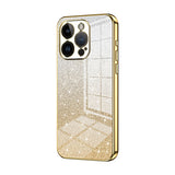 Gradient Glitter Powder Electroplated Phone Case, For iPhone 15, For iPhone 14 Plus, For iPhone 14, For iPhone 14 Pro, For iPhone 14 Pro Max, For iPhone SE 2022 / 2020 / 8 / 7