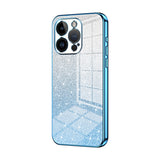 Gradient Glitter Powder Electroplated Phone Case, For iPhone 15, For iPhone 14 Plus, For iPhone 14, For iPhone 14 Pro, For iPhone 14 Pro Max, For iPhone SE 2022 / 2020 / 8 / 7