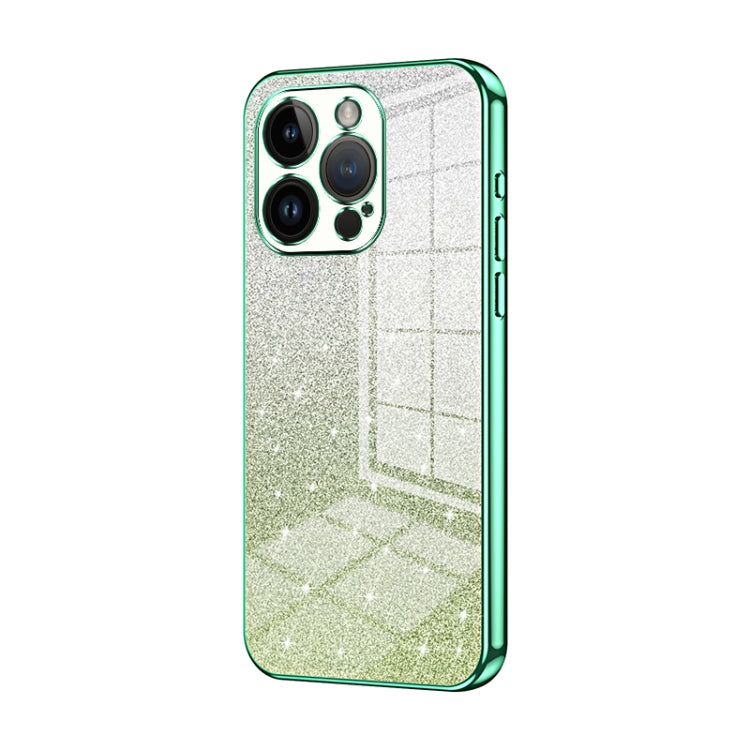 Gradient Glitter Powder Electroplated Phone Case, For iPhone 15, For iPhone 14 Plus, For iPhone 14, For iPhone 14 Pro, For iPhone 14 Pro Max, For iPhone SE 2022 / 2020 / 8 / 7