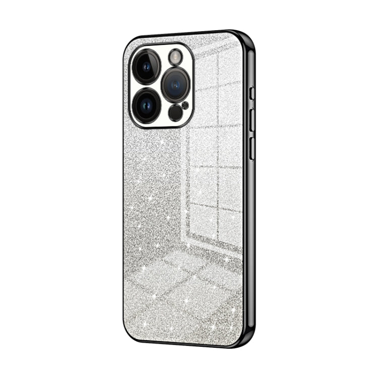 Gradient Glitter Powder Electroplated Phone Case, For iPhone 15, For iPhone 14 Plus, For iPhone 14, For iPhone 14 Pro, For iPhone 14 Pro Max, For iPhone SE 2022 / 2020 / 8 / 7