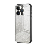 Gradient Glitter Powder Electroplated Phone Case, For iPhone 15, For iPhone 14 Plus, For iPhone 14, For iPhone 14 Pro, For iPhone 14 Pro Max, For iPhone SE 2022 / 2020 / 8 / 7