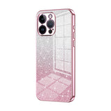 Gradient Glitter Powder Electroplated Phone Case, For iPhone 15, For iPhone 14 Plus, For iPhone 14, For iPhone 14 Pro, For iPhone 14 Pro Max, For iPhone SE 2022 / 2020 / 8 / 7