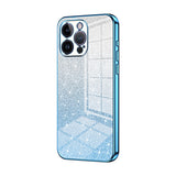 Gradient Glitter Powder Electroplated Phone Case, For iPhone 15, For iPhone 14 Plus, For iPhone 14, For iPhone 14 Pro, For iPhone 14 Pro Max, For iPhone SE 2022 / 2020 / 8 / 7