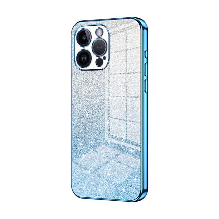 Gradient Glitter Powder Electroplated Phone Case, For iPhone 15, For iPhone 14 Plus, For iPhone 14, For iPhone 14 Pro, For iPhone 14 Pro Max, For iPhone SE 2022 / 2020 / 8 / 7