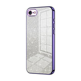 Gradient Glitter Powder Electroplated Phone Case, For iPhone 15, For iPhone 14 Plus, For iPhone 14, For iPhone 14 Pro, For iPhone 14 Pro Max, For iPhone SE 2022 / 2020 / 8 / 7