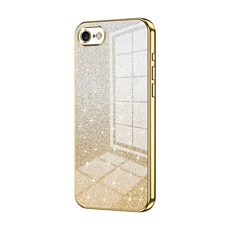 Gradient Glitter Powder Electroplated Phone Case, For iPhone 15, For iPhone 14 Plus, For iPhone 14, For iPhone 14 Pro, For iPhone 14 Pro Max, For iPhone SE 2022 / 2020 / 8 / 7