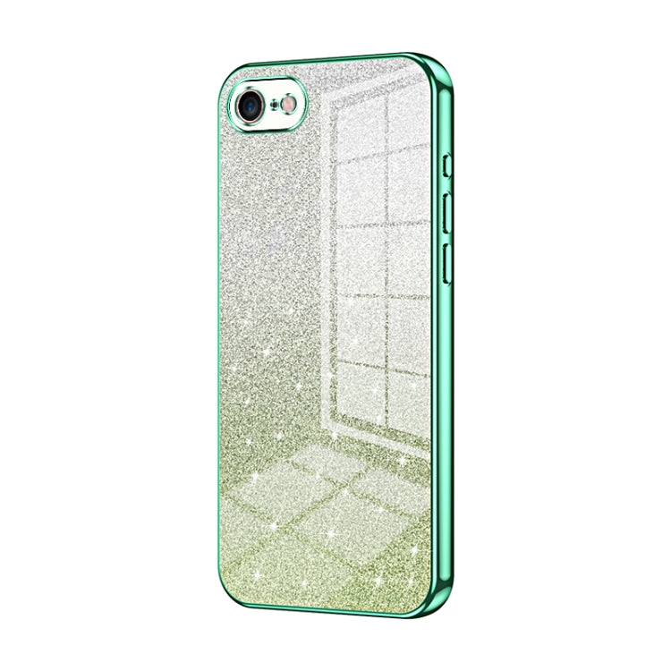 Gradient Glitter Powder Electroplated Phone Case, For iPhone 15, For iPhone 14 Plus, For iPhone 14, For iPhone 14 Pro, For iPhone 14 Pro Max, For iPhone SE 2022 / 2020 / 8 / 7