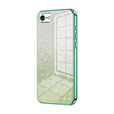 Gradient Glitter Powder Electroplated Phone Case, For iPhone 15, For iPhone 14 Plus, For iPhone 14, For iPhone 14 Pro, For iPhone 14 Pro Max, For iPhone SE 2022 / 2020 / 8 / 7