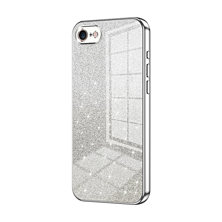 Gradient Glitter Powder Electroplated Phone Case, For iPhone 15, For iPhone 14 Plus, For iPhone 14, For iPhone 14 Pro, For iPhone 14 Pro Max, For iPhone SE 2022 / 2020 / 8 / 7
