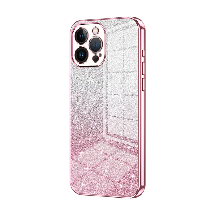 Gradient Glitter Powder Electroplated Phone Case, For iPhone 13 Pro Max, For iPhone 13 Pro, For iPhone 13, For iPhone 12, For iPhone 12 Pro Max, For iPhone 12 Pro